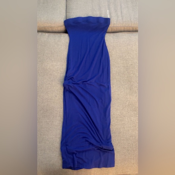 Blue Strapless Bodycon - Picture 5 of 5